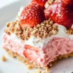 Strawberry Shortcake Crunch Cake