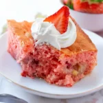 Strawberry Earthquake Cake