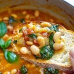 Creamy Vegan Tomato White Bean Stew