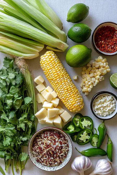 Flavor Packed Street Corn Chicken Rice Bowl