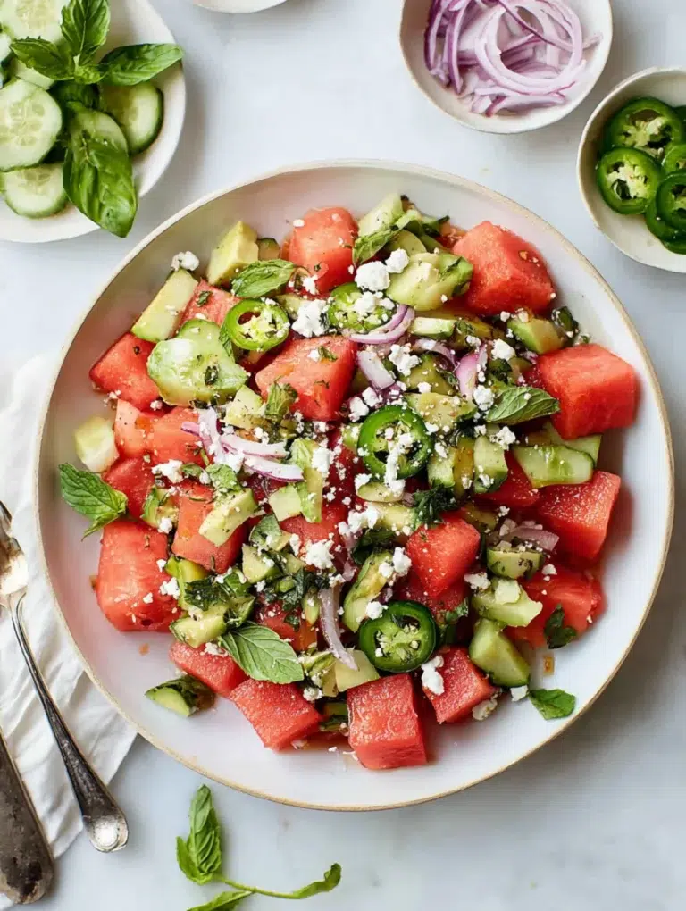 Watermelon Salad