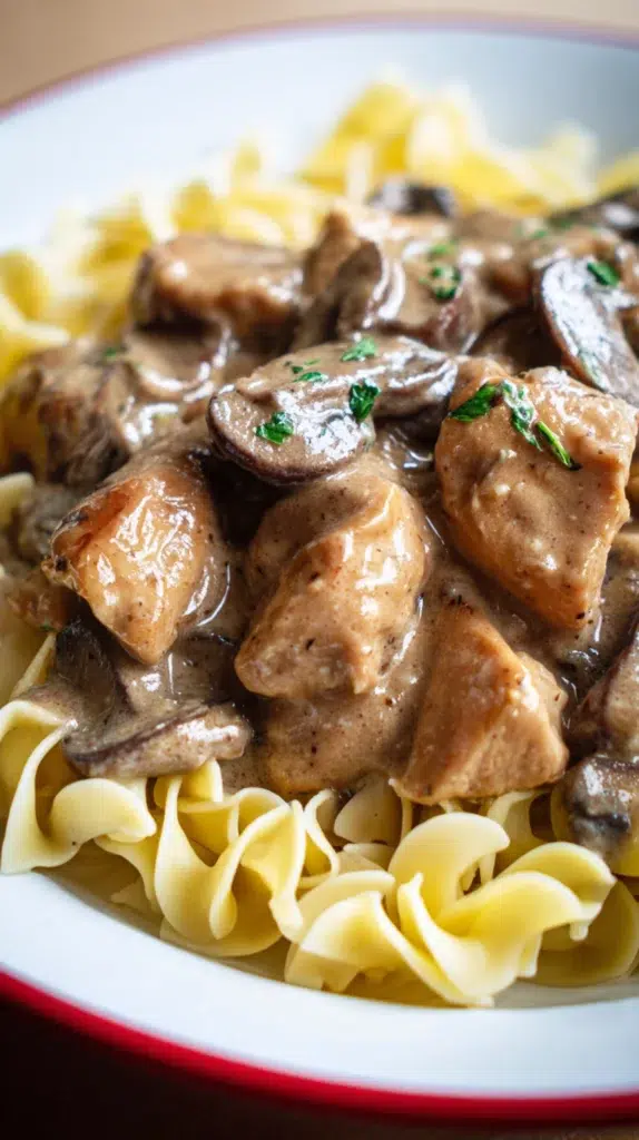 Chicken Stroganoff