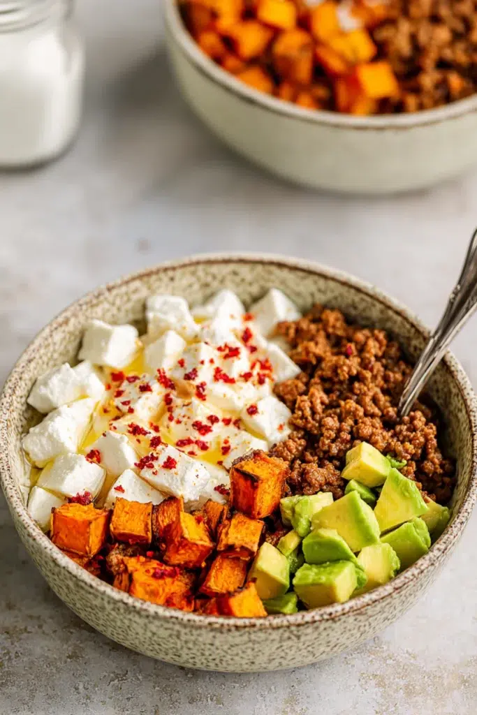 Cottage Cheese Taco Bowl
