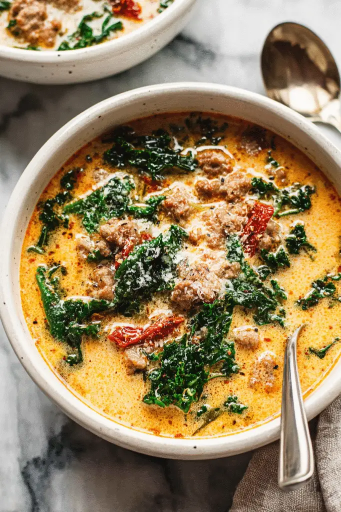 keto tuscan soup