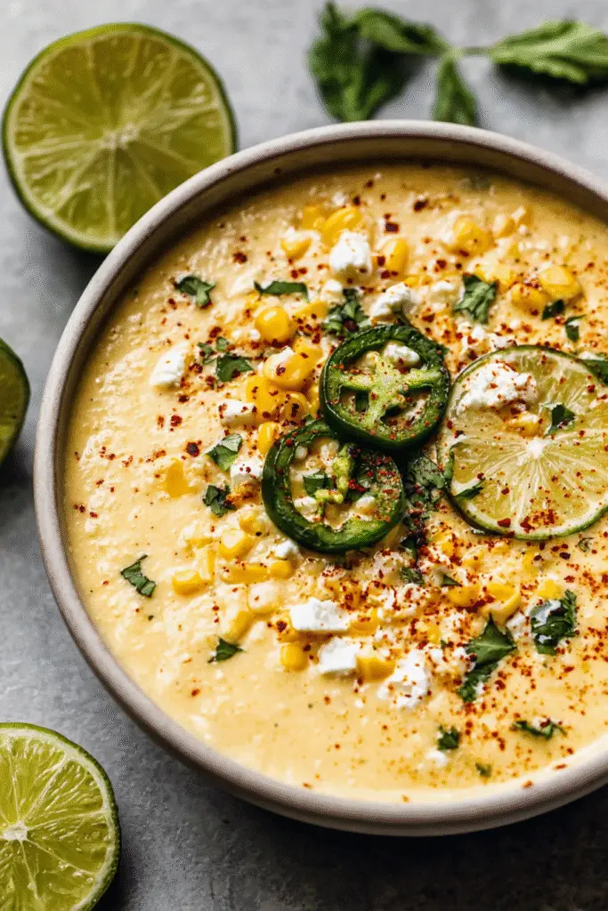 Mexican Street Corn Soup