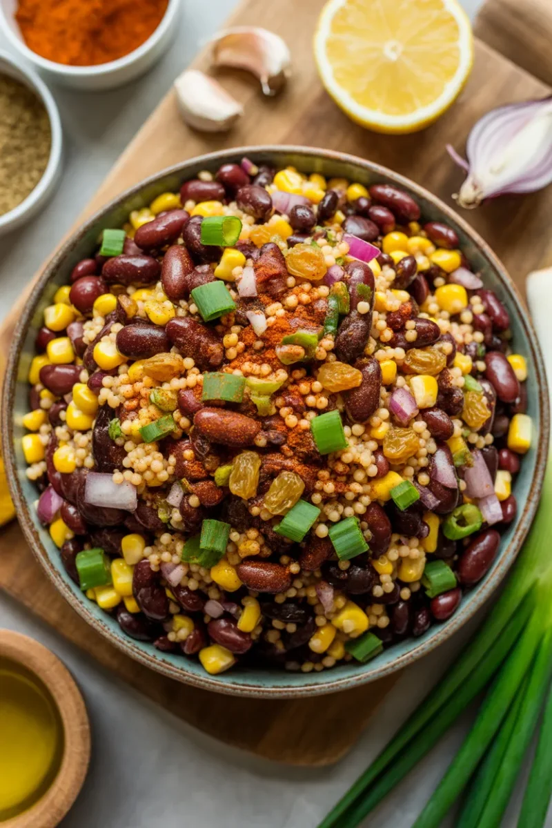 High-Protein Black Bean Corn Salad Easy, Flavorful & Healthy