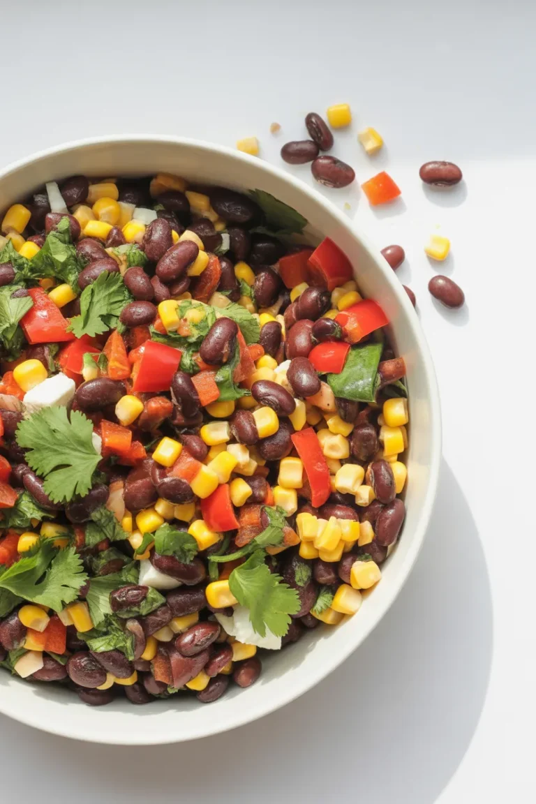 Black Bean Corn Salad High Protein: Easy 10-Minute Recipe