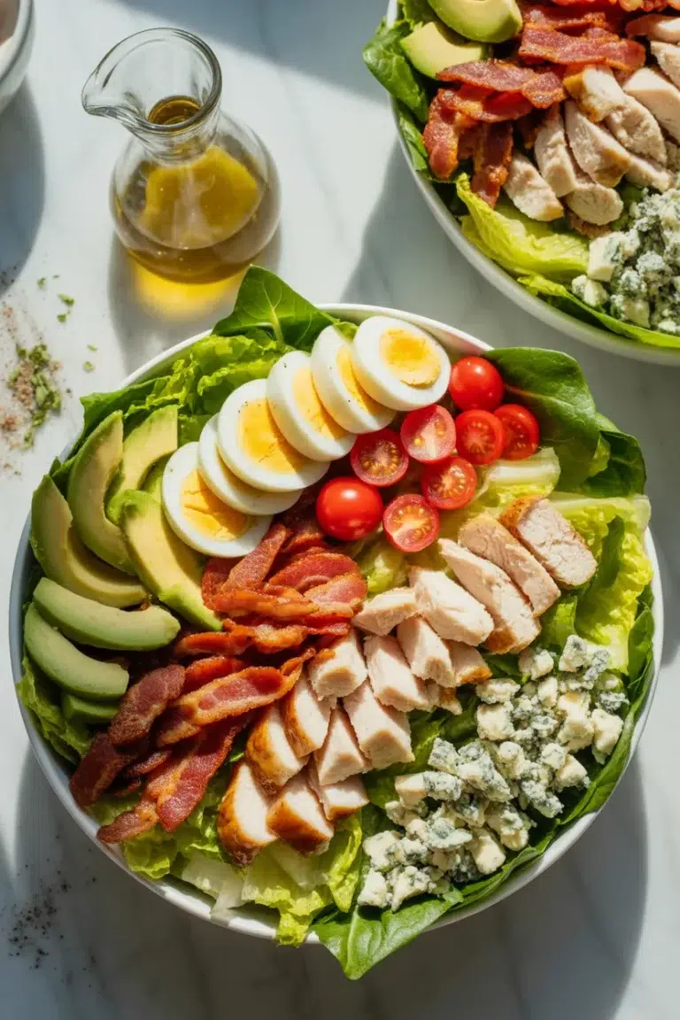 High Protein Cobb Salad with Turkey Bacon: Your New Go-To Recipe