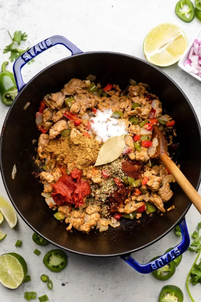 Protein Ground Turkey Taco Soup