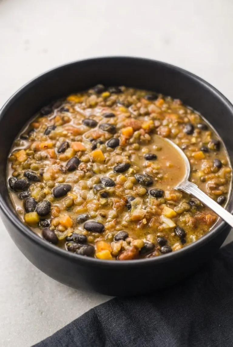 High-Protein Black Bean Soup