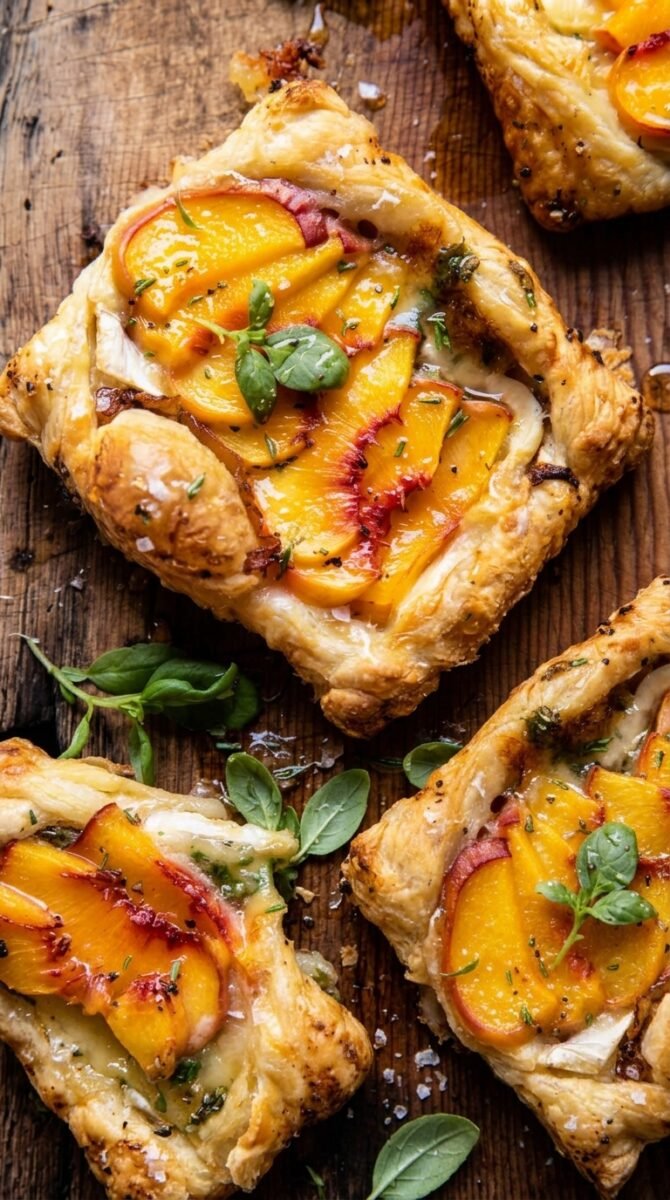 peach tart