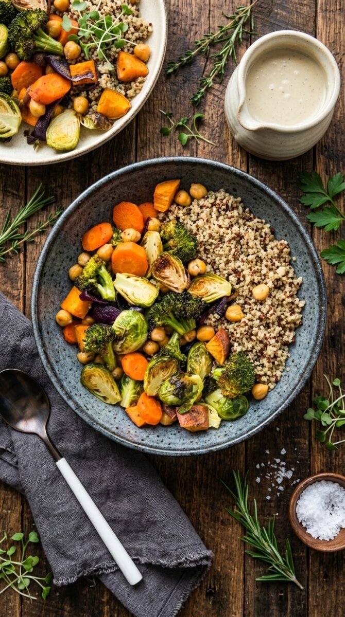 Roasted Veggie Bowl