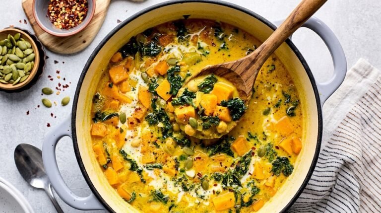 coconut ginger sweet potato soup