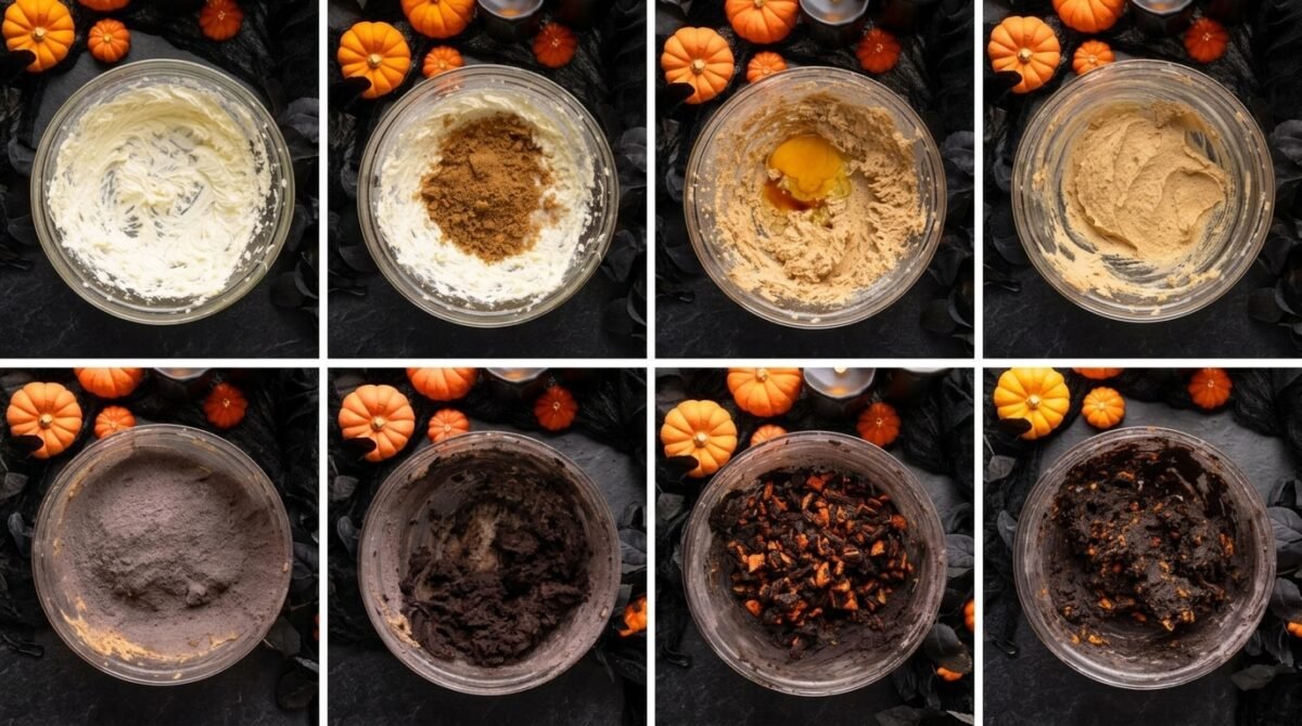 Halloween Oreo Cookies (Giant Black Cocoa Oreo Cookies) baked