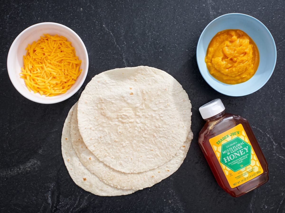 Jack-o’-Lantern Quesadillas