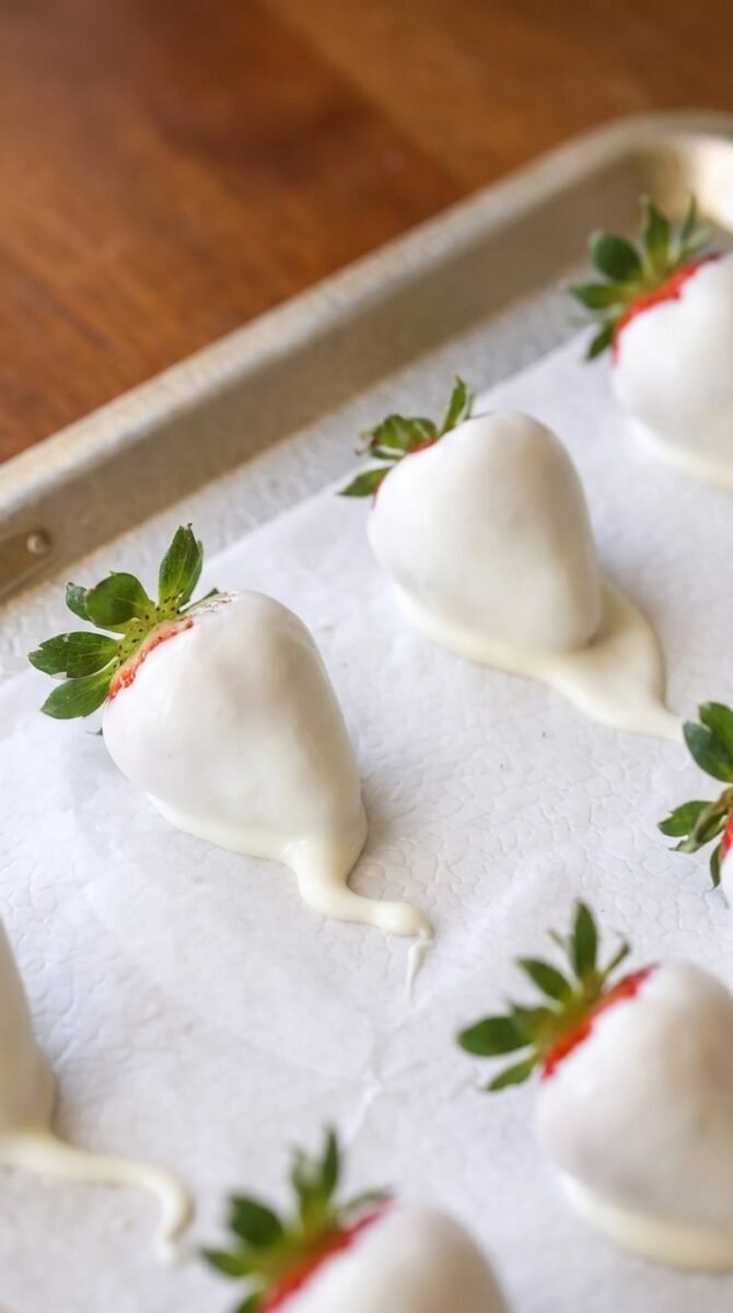 Strawberry Ghosts step