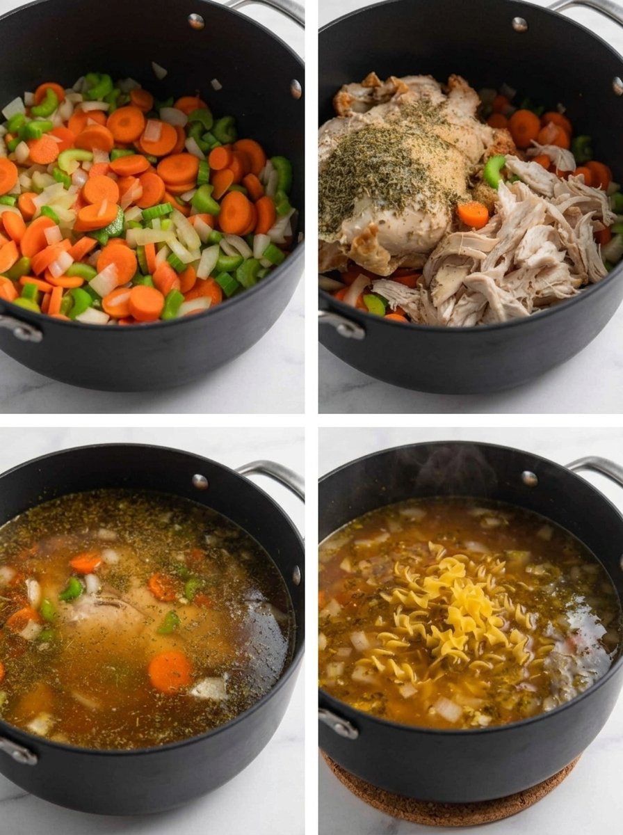 rotisserie chicken noodle soup